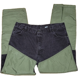 VTG Ruddy Duck Apprel Co. Hunting Outdoor Jeans 38x32 double knee wading Pants